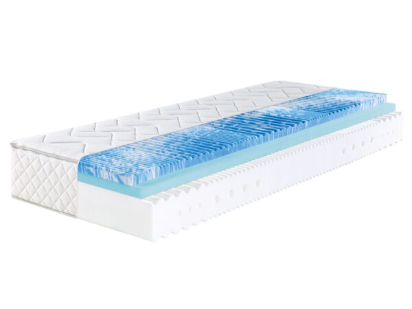 f.a.n. 7-zones koudschuimmatras met gelschuimtopper SWEET DREAM XXL (Extra stevig (H4), 90 x 190 cm) - 4000863112441