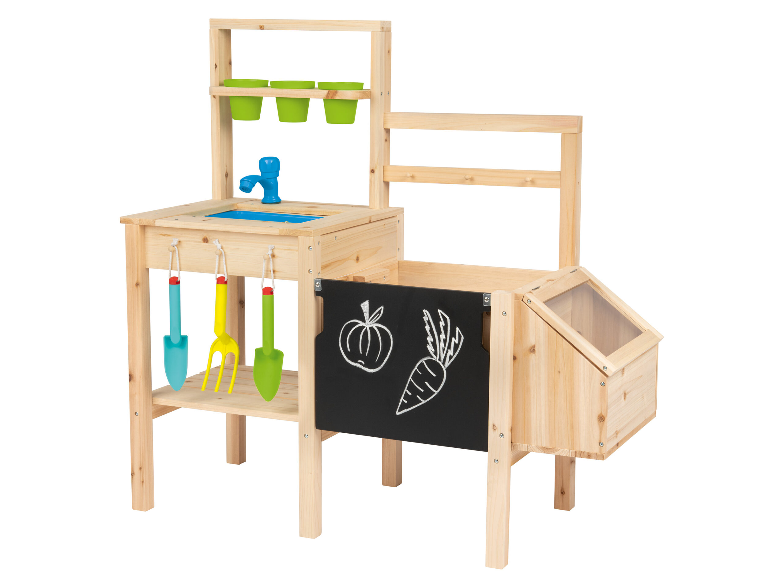 PLAYTIVE Houten speelgoed keuken - 4334036081181